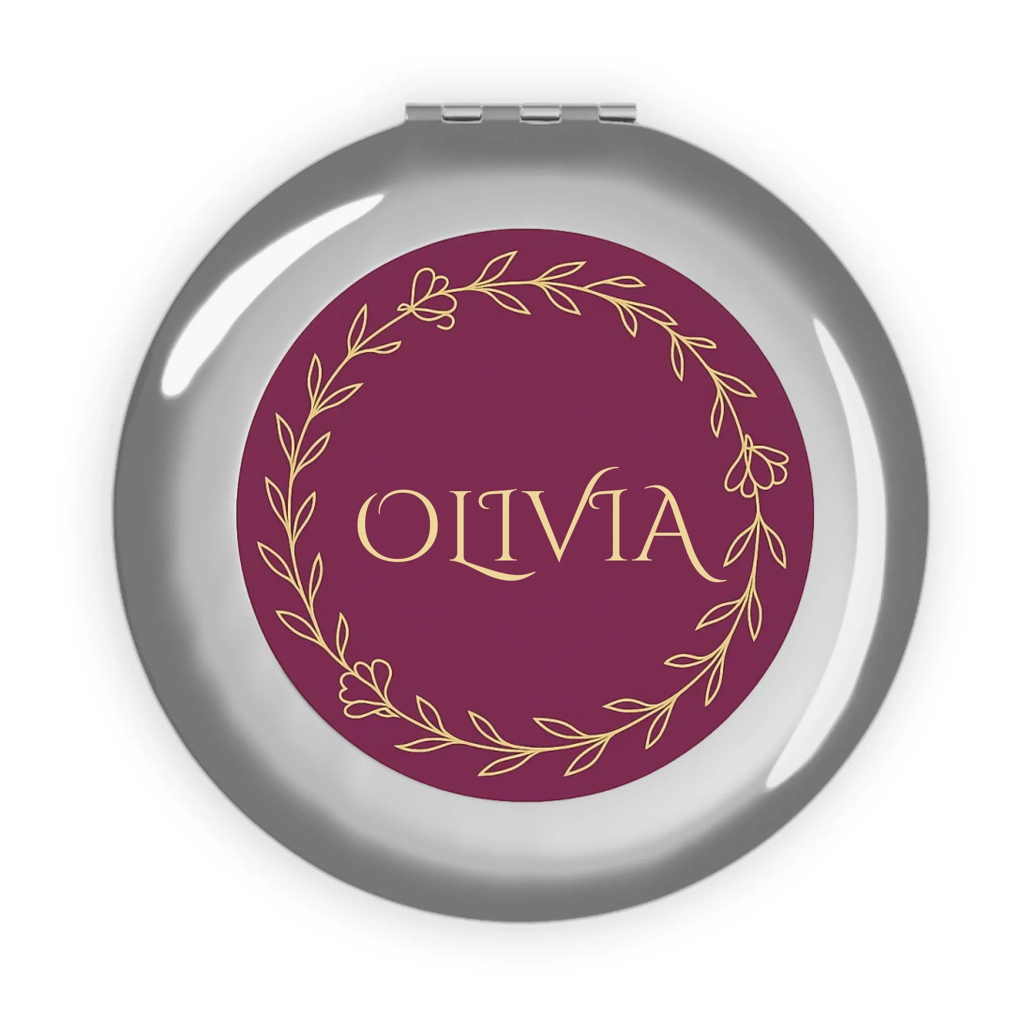 Front, Silver, Glossy, One size